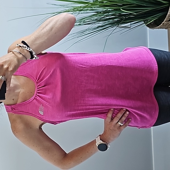 The North Face Tops North Face Pink Running Tank Poshmark
